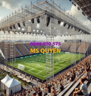 Dàn Giáo Đĩa (Ringlock) – Giải Pháp An Toàn Cho Sự Kiện & Hội Chợ